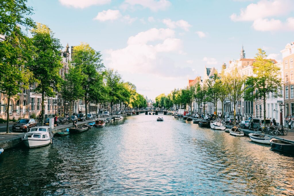 canal in the Netherlands