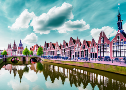 Vianen Netherlands and Charming City
