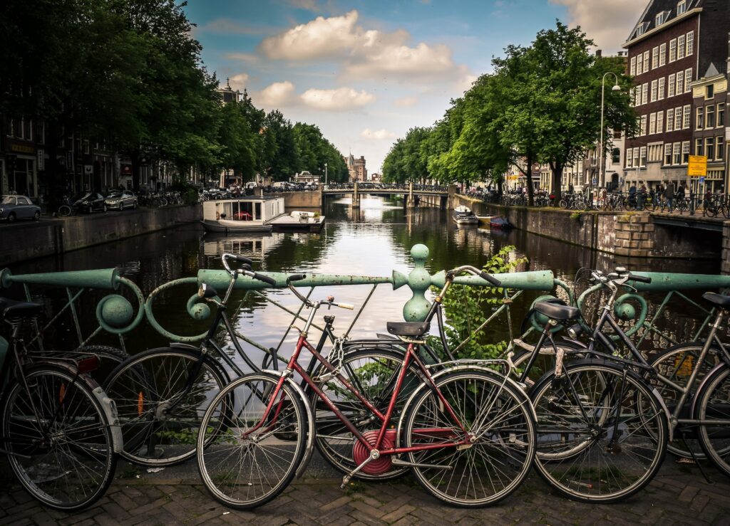 canal in the Netherlands